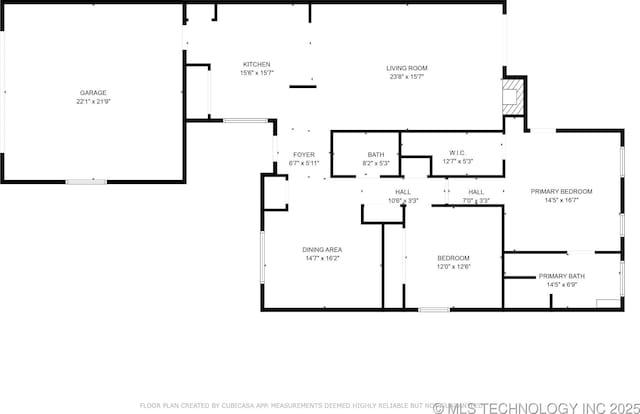 8316 E 81st Pl, Tulsa, OK 74133 - view of property floor plan