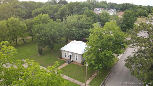 321 E 10th St, Pawhuska, OK 74056 - bird's eye view
