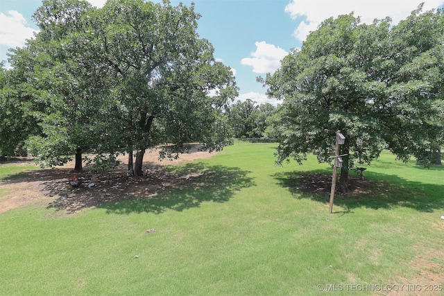 12310 S Mesa Rd, Sapulpa, OK 74066 - view of grassy yard
