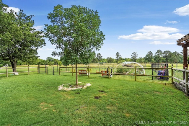 4152 W Oak St, Skiatook, OK 74070 - view of yard