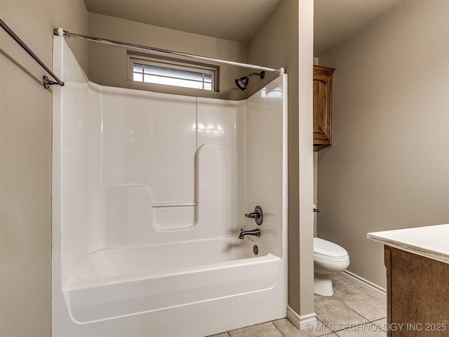 4667 E 144th Pl S, Bixby, OK 74008 - full bath featuring tile patterned flooring, shower / tub combination, and vanity