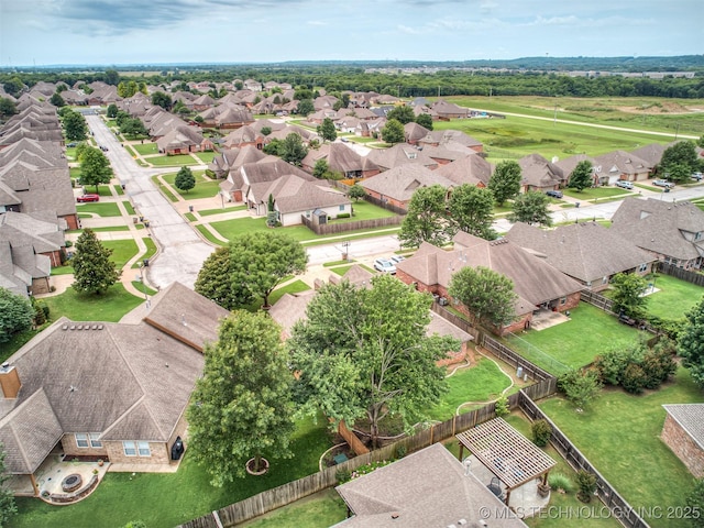 4667 E 144th Pl S, Bixby, OK 74008 - aerial perspective of suburban area