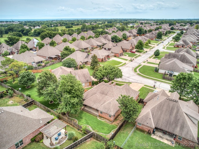 4667 E 144th Pl S, Bixby, OK 74008 - aerial view of residential area