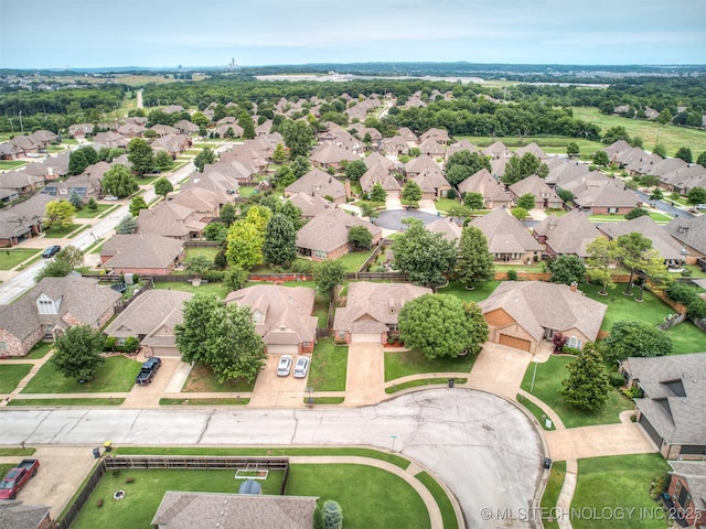 4667 E 144th Pl S, Bixby, OK 74008 - aerial perspective of suburban area