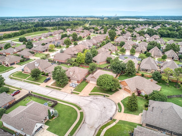 4667 E 144th Pl S, Bixby, OK 74008 - aerial view of residential area