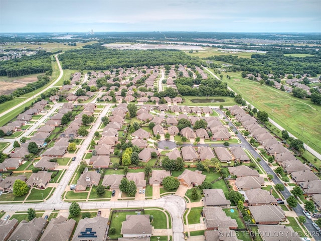 4667 E 144th Pl S, Bixby, OK 74008 - aerial view of residential area