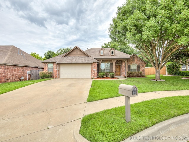 4667 E 144th Pl S, Bixby, OK 74008 - traditional home featuring brick siding, a garage, concrete driveway, and roof with shingles
