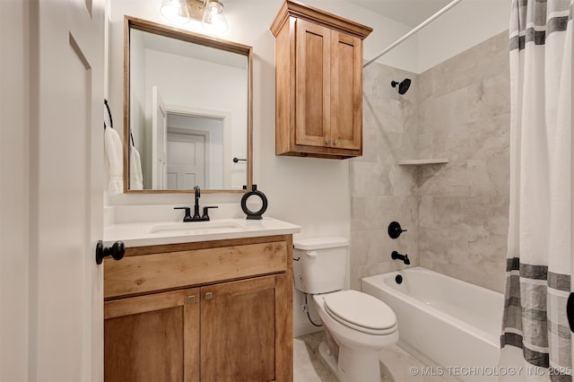 1416 N 71st St, Broken Arrow, OK 74014 - full bath featuring shower / bathtub combination with curtain and vanity