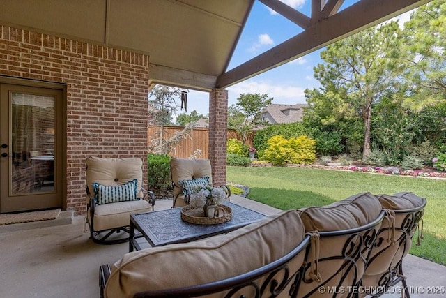2015 W 109th St, Jenks, OK 74037 - view of patio
