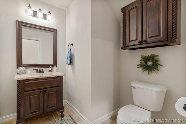 2015 W 109th St, Jenks, OK 74037 - bathroom with vanity and tile patterned flooring
