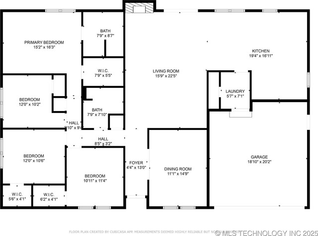 3002 E 80th Pl, Tulsa, OK 74136 - view of room layout