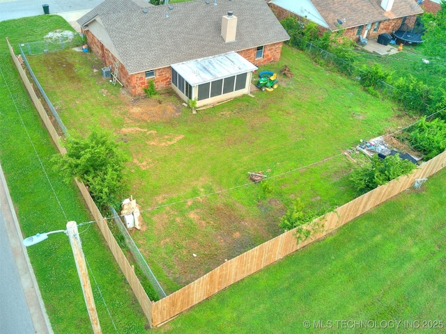 314 N Tallchief St, Skiatook, OK 74070 - view from above of property