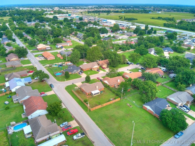 314 N Tallchief St, Skiatook, OK 74070 - aerial view of property's location featuring nearby suburban area