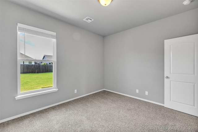 2012 W Huntsville Pl, Broken Arrow, OK 74011 - spare room featuring carpet flooring and baseboards