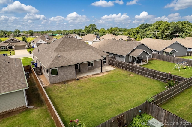 2012 W Huntsville Pl, Broken Arrow, OK 74011 - aerial perspective of suburban area