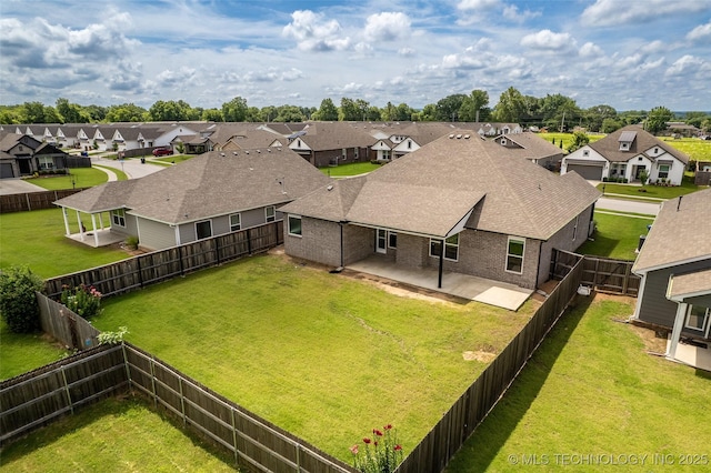 2012 W Huntsville Pl, Broken Arrow, OK 74011 - aerial perspective of suburban area