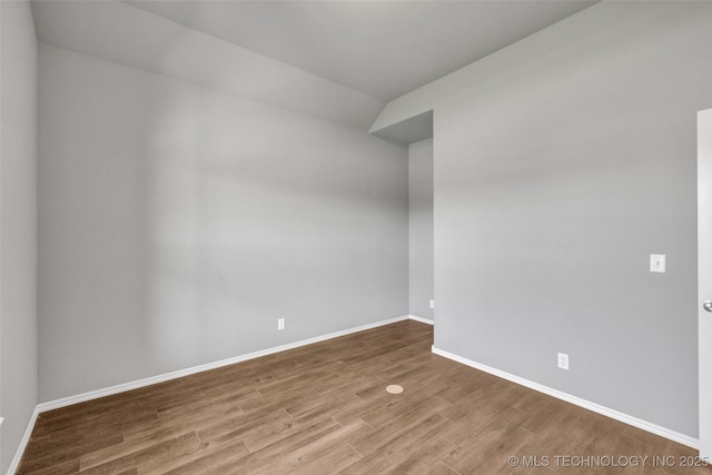 2012 W Huntsville Pl, Broken Arrow, OK 74011 - spare room with wood finished floors and baseboards