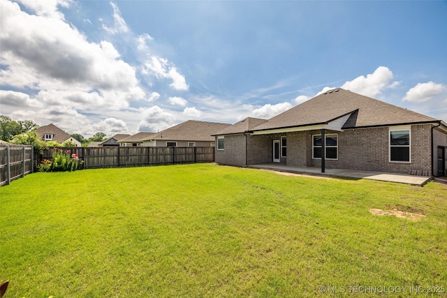 2012 W Huntsville Pl, Broken Arrow, OK 74011 - fenced backyard featuring a patio