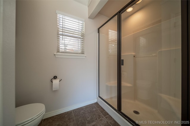 14701 E 150th St, Collinsville, OK 74021 - bathroom featuring a stall shower and tile patterned floors