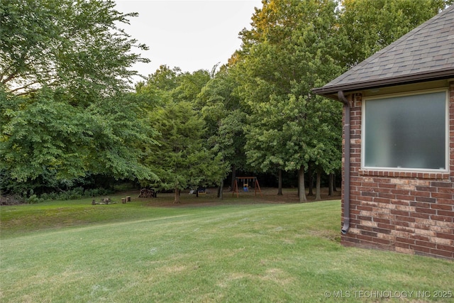 14701 E 150th St, Collinsville, OK 74021 - view of grassy yard with a playground
