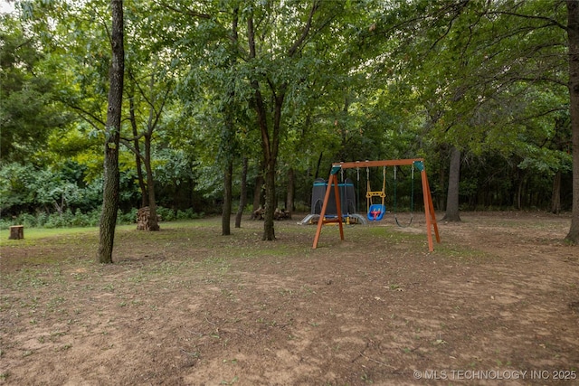 14701 E 150th St, Collinsville, OK 74021 - view of yard featuring a playground