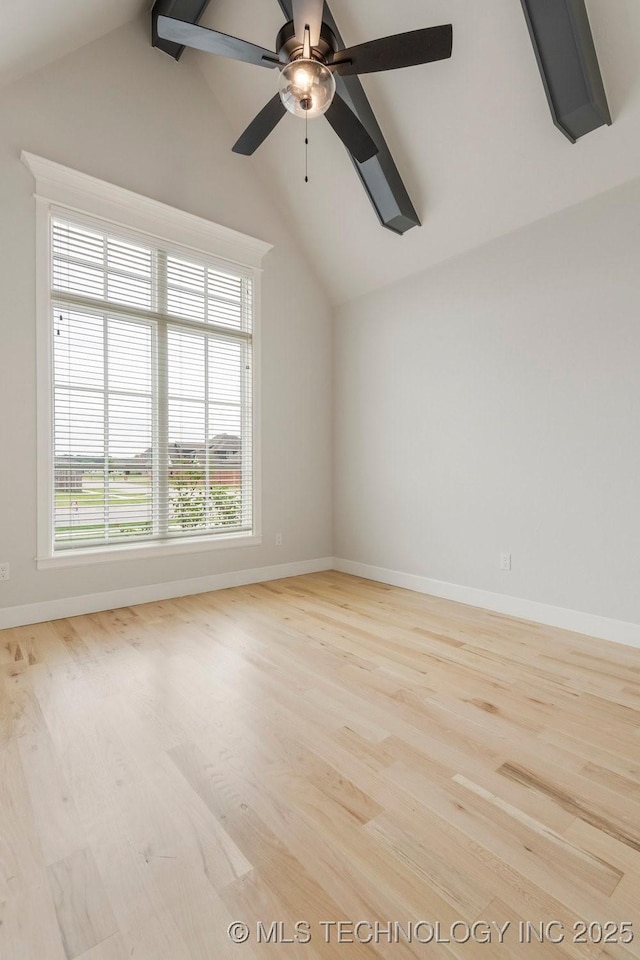 5918 E 126th Pl S, Bixby, OK 74008 - empty room featuring wood finished floors and ceiling fan