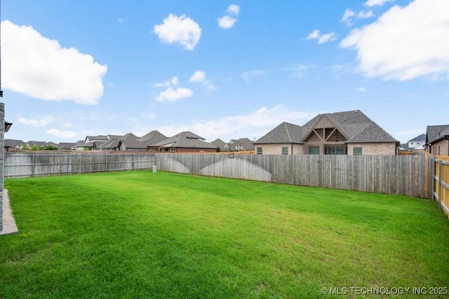 5918 E 126th Pl S, Bixby, OK 74008 - fenced backyard with a residential view