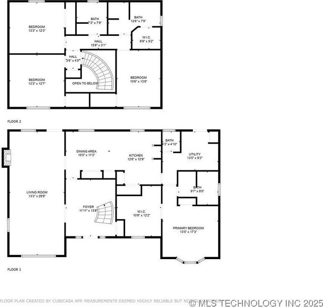 311 Washington Ave, Boswell, OK 74727 - view of floor plan / room layout