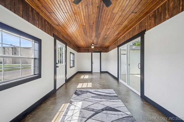1119 W 7th St, Okmulgee, OK 74447 - view of unfurnished sunroom