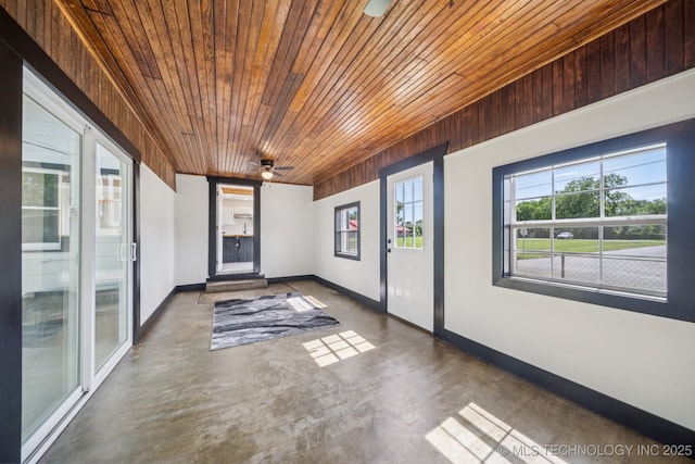 1119 W 7th St, Okmulgee, OK 74447 - view of unfurnished sunroom