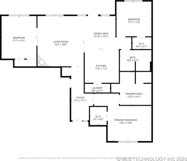 8306 E 77th Pl, Tulsa, OK 74133 - view of property floor plan