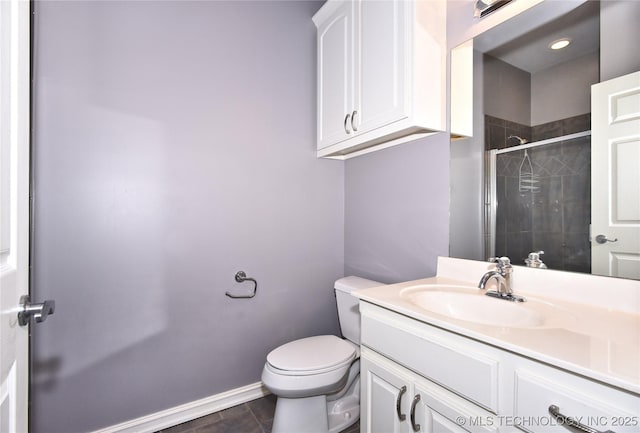 14772 S 212th E Ave, Coweta, OK 74429 - bathroom featuring vanity and tiled shower