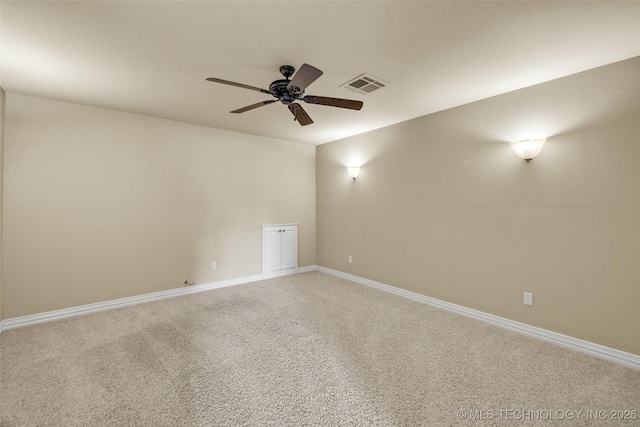 14651 S Gary Ave, Bixby, OK 74008 - carpeted spare room with ceiling fan and baseboards