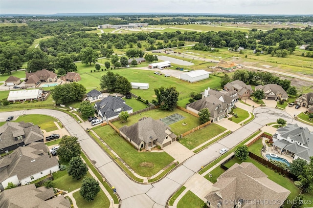 14651 S Gary Ave, Bixby, OK 74008 - aerial view of residential area