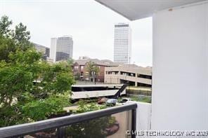 410 W 7th St Unit 224, Tulsa, OK 74119 - balcony with a city view