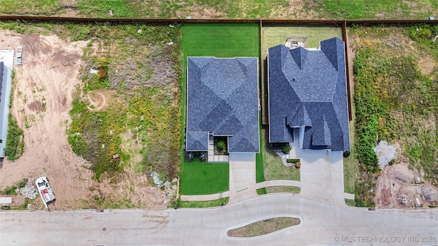 12005 S Vandalia Ave, Tulsa, OK 74137 - view from above of property