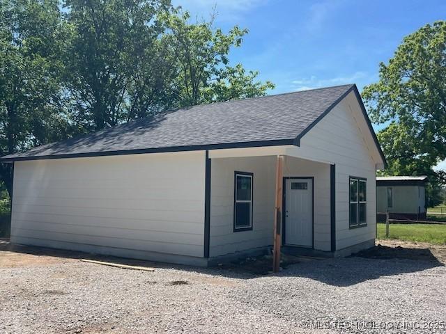 516 S Creek Ave S, Haskell, OK 74436 - view of garage