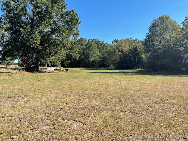 3176 E 2030th Rd, Sawyer, OK 74756 - view of grassy yard