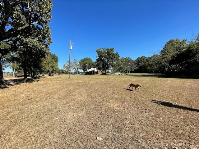 3176 E 2030th Rd, Sawyer, OK 74756 - view of yard