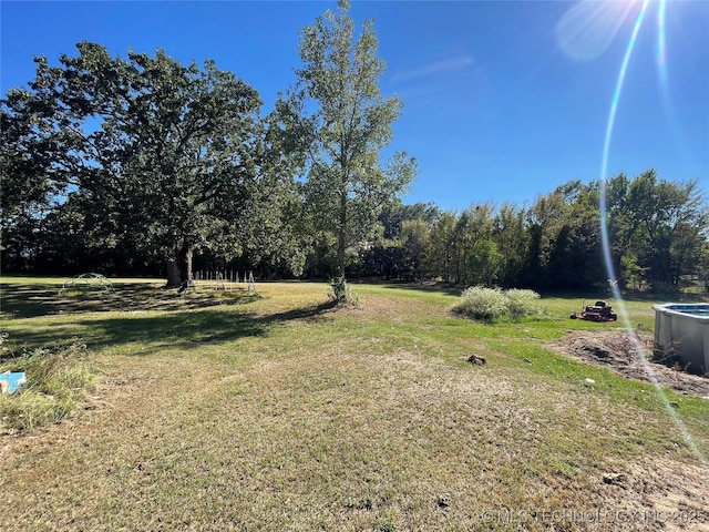3176 E 2030th Rd, Sawyer, OK 74756 - view of green lawn
