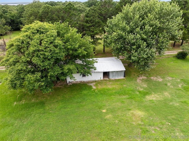 417530 E 1140th Rd, Checotah, OK 74426 - view from above of property