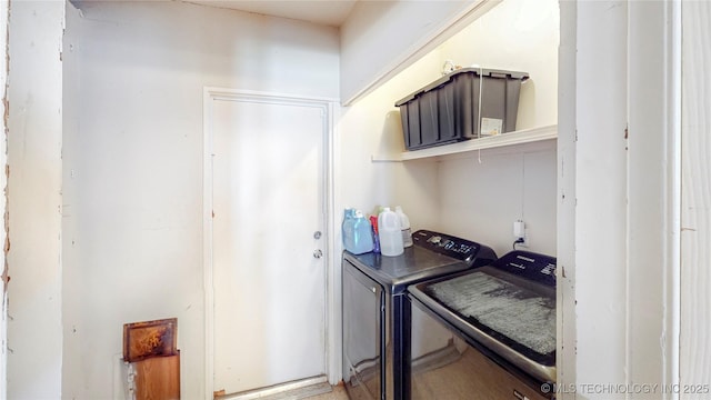 5605 S 95th E Ave, Tulsa, OK 74145 - laundry area with washer and clothes dryer