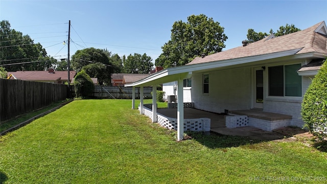 5921 S Sandusky Ave, Tulsa, OK 74135 - view of fenced backyard
