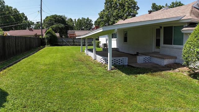 5921 S Sandusky Ave, Tulsa, OK 74135 - view of fenced backyard