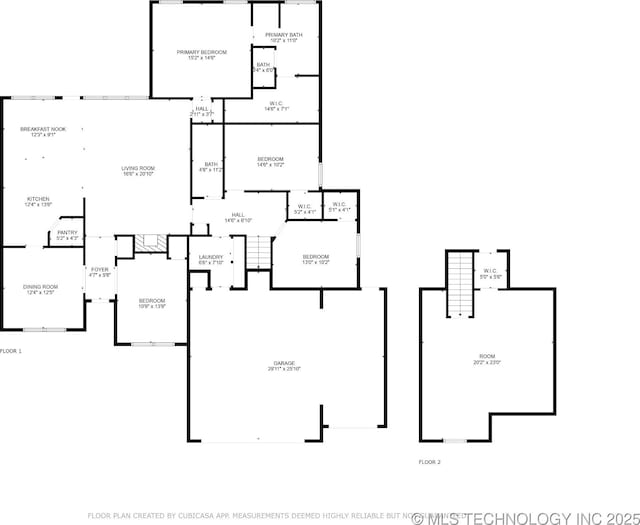9200 E 92nd Pl, Owasso, OK 74055 - view of home floor plan