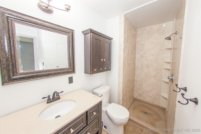 7025 E 58th Pl, Tulsa, OK 74145 - full bath with a tile shower and vanity