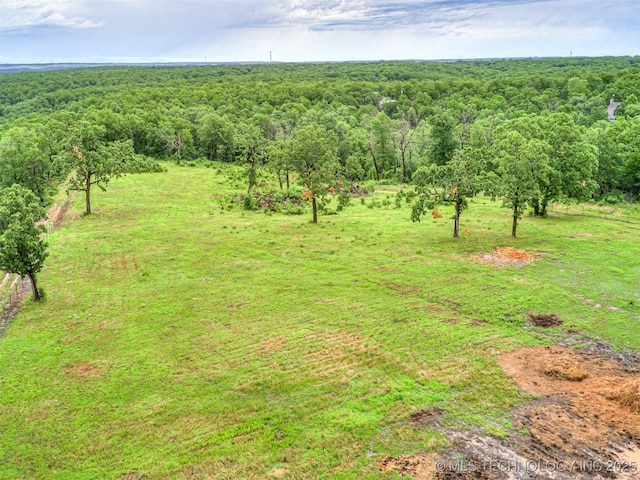 333 Springview Dr, Skiatook, OK 74070 - aerial view of a heavily wooded area