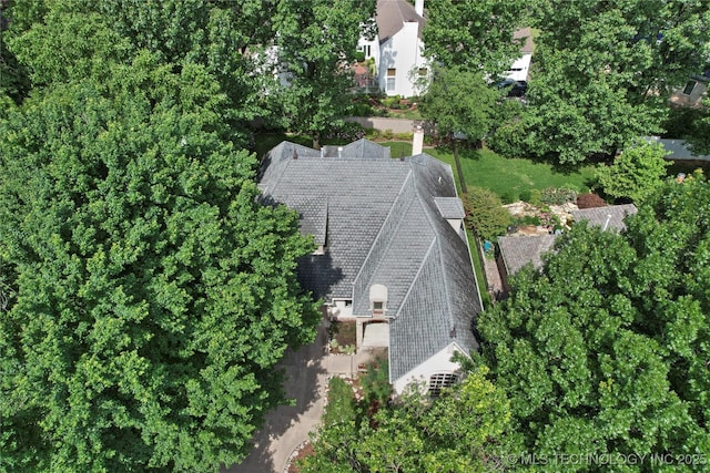 9632 S Vandalia Ave, Tulsa, OK 74137 - aerial view of property's location