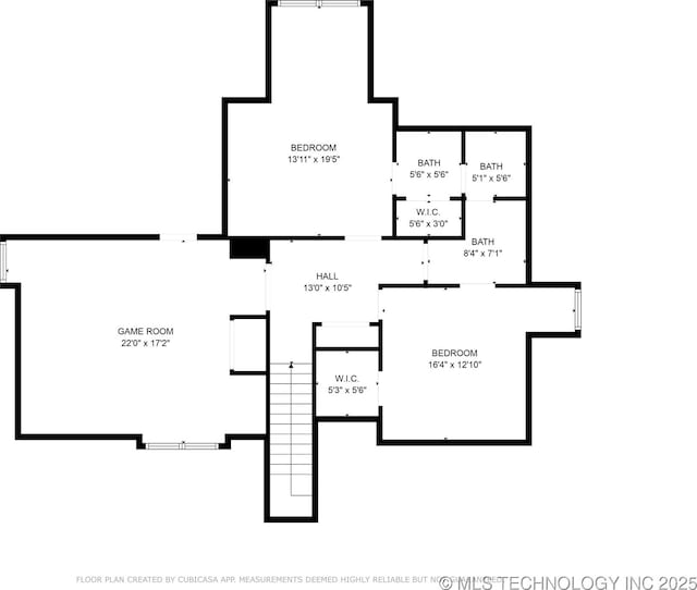 9632 S Vandalia Ave, Tulsa, OK 74137 - view of home floor plan