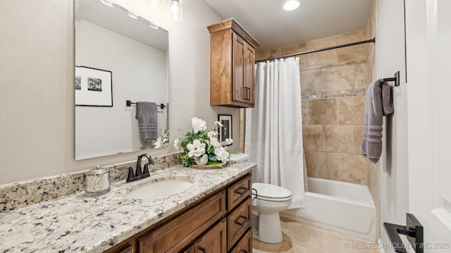 7920 N 147th E Ave, Owasso, OK 74055 - bathroom with vanity and shower / bath combo